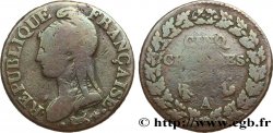 Cinq centimes Dupré, grand module 1799 Paris F.115/44