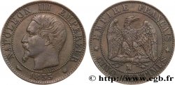 Cinq centimes Napoléon III, tête nue 1855 Marseille F.116/26