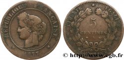 5 centimes Cérès 1877 Paris F.118/15