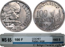 100 francs Cochet 1955 Beaumont-le-Roger F.450/7