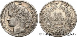 50 centimes Cérès, IIIe République 1872 Paris F.189/3