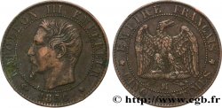Cinq centimes Napoléon III, tête nue 1856 Marseille F.116/35