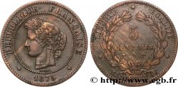 5 centimes Cérès 1875 Paris F.118/11