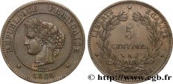 5 centimes Cérès 1886 Paris F.118/28