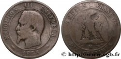 Dix Centimes Napoléon III tête nue 1853 Marseille F.133/8
