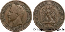Cinq centimes Napoléon III, tête laurée 1864 Paris F.117/13