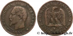 Cinq centimes Napoléon III, tête nue 1857 Marseille F.116/42