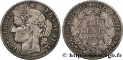50 centimes Cérès, Troisième République 1873 Paris F.189/5