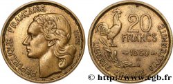 20 francs Georges Guiraud, 4 faucilles 1950 Beaumont-Le-Roger F.401/3