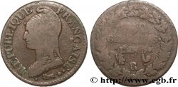 Cinq centimes Dupré, grand module 1797 Orléans F.115/28