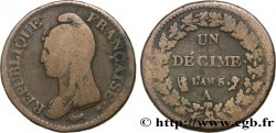 Un décime Dupré, grand module 1797 Paris F.129/1
