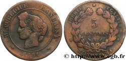 5 centimes Cérès 1881 Paris F.118/22