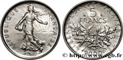 5 francs Semeuse, nickel 2000 Pessac F.341/36