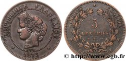 5 centimes Cérès 1873 Bordeaux F.118/8