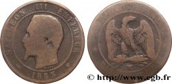 Dix Centimes Napoléon III tête nue 1853 Marseille F.133/8
