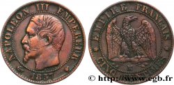 Cinq centimes Napoléon III, tête nue 1857 Marseille F.116/42