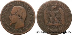 Cinq centimes Napoléon III, tête nue 1855 Marseille F.116/26