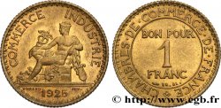 1 franc Chambres de Commerce 1925  F.218/7