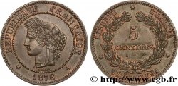 5 centimes Cérès 1876 Paris F.118/13