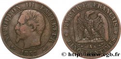 Cinq centimes Napoléon III, tête nue 1857 Paris F.116/37