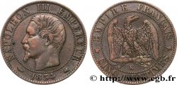 Cinq centimes Napoléon III, tête nue 1854 Bordeaux F.116/13 TTB40 
