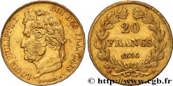 20 francs or Louis-Philippe, Domard 1836 Paris F.527/14