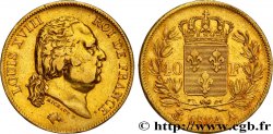 40 francs or Louis XVIII 1824 Paris F.542/14