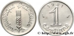 1 centime Épi 1981 Pessac F.106/38