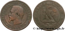 Dix Centimes Napoléon III tête nue 1853 Marseille F.133/8