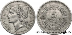 5 francs Lavrillier, aluminium 1945 Castelsarrasin F.339/5