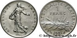 1 franc Semeuse, nickel 1981 Pessac F.226/26