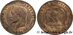 Dix centimes Napoléon III, tête laurée 1865 Paris F.134/16