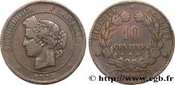 10 centimes Cérès 1875 Bordeaux F.135/15