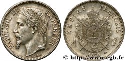 1 franc Napoléon III, tête laurée 1870 Strasbourg F.215/14
