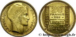 Essai de 20 francs Turin en bronze-aluminium 1929 Paris GEM.199 5