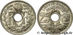 Essai de 25 centimes Lindauer, maillechort 1938 Paris F.172/1