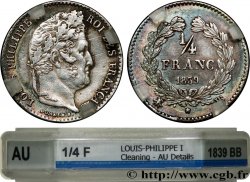 1/4 franc Louis-Philippe 1839 Strasbourg F.166/76