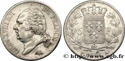 5 francs Louis XVIII, tête nue 1821 Paris F.309/60