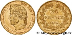 20 francs Louis-Philippe, Domard 1843 Lille F.527/30
