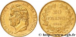 20 francs or Louis-Philippe, Domard 1844 Lille F.527/32