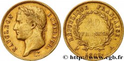 40 francs or Napoléon Ier tête laurée, République française 1808 Paris F.540/2