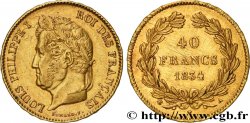 40 francs or Louis-Philippe 1834 Paris F.546/6