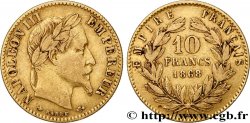 10 francs or Napoléon III, tête laurée 1868 Paris F.507A/17