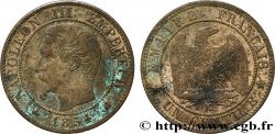 Un centime Napoléon III, tête nue 1854 Bordeaux F.102/13 XF 