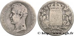 1 franc Charles X, matrice du revers à quatre feuilles 1830 Paris F.207A/26