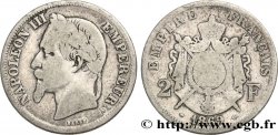2 francs Napoléon III, tête laurée 1869 Paris F.263/10