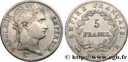 5 francs Napoléon Empereur, Empire français 1811 Rouen F.307/28