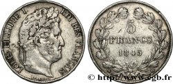 5 francs IIIe type Domard 1845 Strasbourg F.325/7