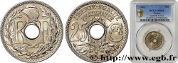 25 centimes Lindauer, maillechort 1940  F.172/4 FDC66 PCGS