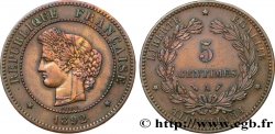 5 centimes Cérès 1892 Paris F.118/34 XF40 